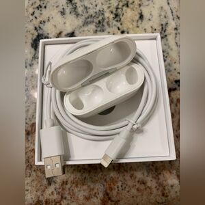 Apple AirPod Case and Charging Cord (AirPods not included)
